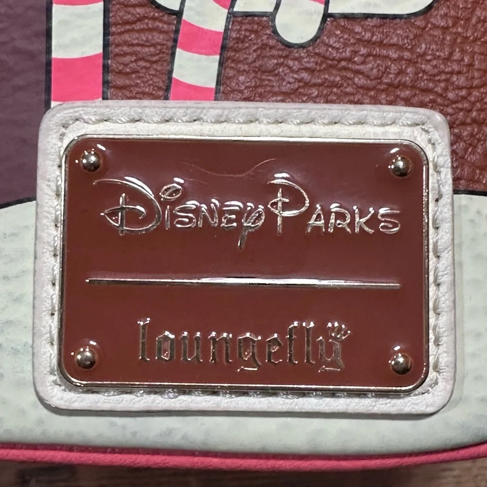 Disney Parks Mickey Mouse Gingerbread‎ Loungefly Mini Backpack ears Disney Eats - Picture 8 of 9